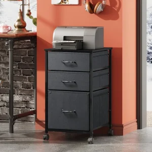 3-Drawer File Cabinet