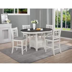 5 Piece Counter Height Dining Set